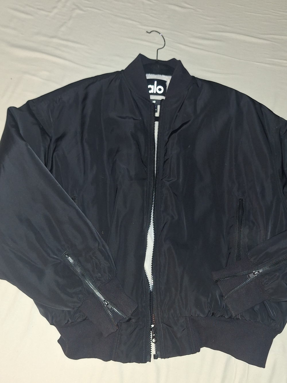 ALO Yoga Foxy Sherpa Jacket – Black – XS